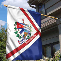 Cuba Independence Day Garden Flag Patria o Muerte Venceremos Curve Flag Style - Wonder Print Shop