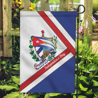 Cuba Independence Day Garden Flag Patria o Muerte Venceremos Curve Flag Style - Wonder Print Shop