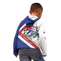 Cuba Independence Day Kid Hoodie Patria o Muerte Venceremos Curve Flag Style - Wonder Print Shop