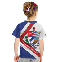Cuba Independence Day Kid T Shirt Patria o Muerte Venceremos Curve Flag Style - Wonder Print Shop