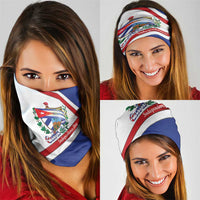 Cuba Independence Day Neck Gaiter Patria o Muerte Venceremos Curve Flag Style - Wonder Print Shop