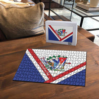 Cuba Independence Day Puzzle Patria o Muerte Venceremos Curve Flag Style - Wonder Print Shop