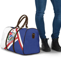 Cuba Independence Day Travel Bag Patria o Muerte Venceremos Curve Flag Style - Wonder Print Shop