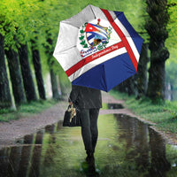 Cuba Independence Day Umbrella Patria o Muerte Venceremos Curve Flag Style - Wonder Print Shop