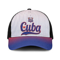 Cuba Baseball Baseball Net Cap 2026 Go Champions White Version - Wonder Print Shop