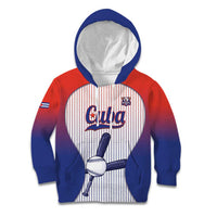 Cuba Baseball Custom Kid Hoodie 2026 Go Champions White Version - Wonder Print Shop