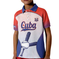 Cuba Baseball Custom Kid Polo Shirt 2026 Go Champions White Version - Wonder Print Shop