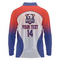 Cuba Baseball Custom Long Sleeve Polo Shirt 2026 Go Champions White Version - Wonder Print Shop
