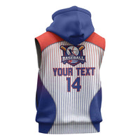 Cuba Baseball Custom Sleeveless Zip Hoodie 2026 Go Champions White Version - Wonder Print Shop