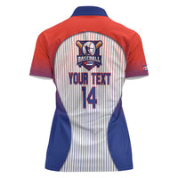 Cuba Baseball Custom Women Polo Shirt 2026 Go Champions White Version - Wonder Print Shop