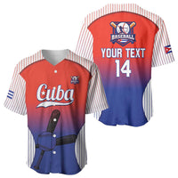 Cuba Baseball Custom Baseball Jersey 2026 Go Champions Red Version - Wonder Print Shop