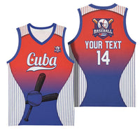 Cuba Baseball Custom Basketball Jersey 2026 Go Champions Red Version - Wonder Print Shop