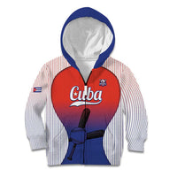 Cuba Baseball Custom Kid Hoodie 2026 Go Champions Red Version - Wonder Print Shop