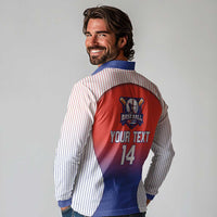 Cuba Baseball Custom Long Sleeve Polo Shirt 2026 Go Champions Red Version - Wonder Print Shop