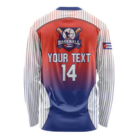 Cuba Baseball Custom Long Sleeve Shirt 2026 Go Champions Red Version - Wonder Print Shop