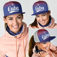 Cuba Baseball Mesh Trucker Cap 2026 Go Champions Red Version - Wonder Print Shop