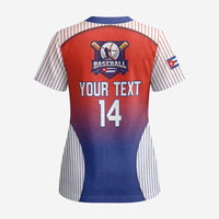 Cuba Baseball Custom Scrub Top 2026 Go Champions Red Version - Wonder Print Shop