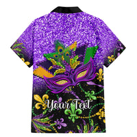 Personalised Mardi Gras Family Matching Mermaid Dress and Hawaiian Shirt Carnival Mask Happy Fat Tuesday - Wonder Print Shop