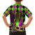 mardi-gras-2024-family-matching-long-sleeve-bodycon-dress-and-hawaiian-shirt-jester-mask-with-beads-colorful-version