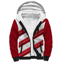 Custom England Rugby Sherpa Hoodie 2024 Go Champions Red Rose Sporty Version - Wonder Print Shop