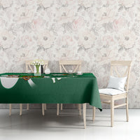 Custom Ireland Rugby Tablecloth 2024 Irish Shamrocks With Celtic Pattern - Wonder Print Shop