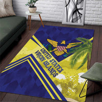 US Virgin Islands Area Rug United in Pride and Hope - Wonder Print Shop