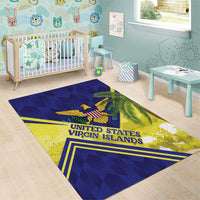 US Virgin Islands Area Rug United in Pride and Hope - Wonder Print Shop