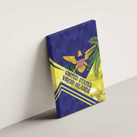 US Virgin Islands Canvas Wall Art United in Pride and Hope - Wonder Print Shop