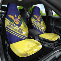 US Virgin Islands Car Seat Cover United in Pride and Hope - Wonder Print Shop