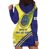US Virgin Islands Hoodie Dress United in Pride and Hope - Wonder Print Shop