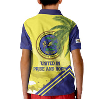 US Virgin Islands Kid Polo Shirt United in Pride and Hope - Wonder Print Shop