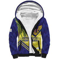 US Virgin Islands Sherpa Hoodie United in Pride and Hope - Wonder Print Shop