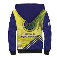 US Virgin Islands Sherpa Hoodie United in Pride and Hope - Wonder Print Shop