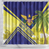 US Virgin Islands Shower Curtain United in Pride and Hope - Wonder Print Shop