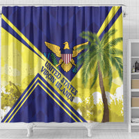 US Virgin Islands Shower Curtain United in Pride and Hope - Wonder Print Shop