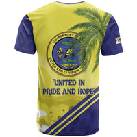 US Virgin Islands T Shirt United in Pride and Hope - Wonder Print Shop