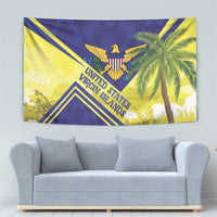 US Virgin Islands Tapestry United in Pride and Hope - Wonder Print Shop