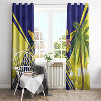 US Virgin Islands Window Curtain United in Pride and Hope - Wonder Print Shop