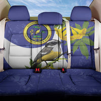 US Virgin Islands Back Car Seat Cover Bananaquit Bird Mix Ginger Thomas Flower - Wonder Print Shop