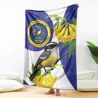 US Virgin Islands Blanket Bananaquit Bird Mix Ginger Thomas Flower