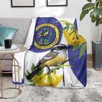 US Virgin Islands Blanket Bananaquit Bird Mix Ginger Thomas Flower