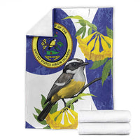 US Virgin Islands Blanket Bananaquit Bird Mix Ginger Thomas Flower