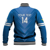 Custom US Virgin Islands Soccer Baseball Jacket Go Dashing Eagles Sporty Style - Wonder Print Shop