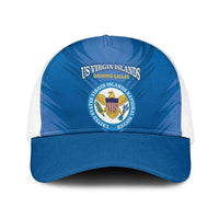 US Virgin Islands Soccer Baseball Net Cap Go Dashing Eagles Sporty Style - Wonder Print Shop