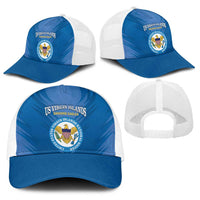 US Virgin Islands Soccer Baseball Net Cap Go Dashing Eagles Sporty Style - Wonder Print Shop