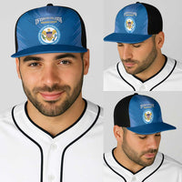 US Virgin Islands Soccer Baseball Net Cap Go Dashing Eagles Sporty Style - Wonder Print Shop