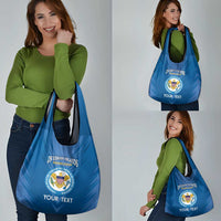 Custom US Virgin Islands Soccer Grocery Bag Go Dashing Eagles Sporty Style