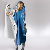 Custom US Virgin Islands Soccer Hooded Blanket Go Dashing Eagles Sporty Style - Wonder Print Shop