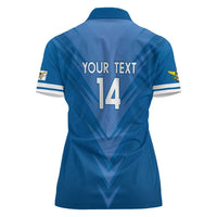 Custom US Virgin Islands Soccer Women Polo Shirt Go Dashing Eagles Sporty Style - Wonder Print Shop