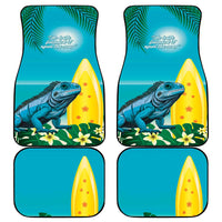 Blue Iguana Cayman Islands Car Mats Turquoise Tropical Vibes - Wonder Print Shop
